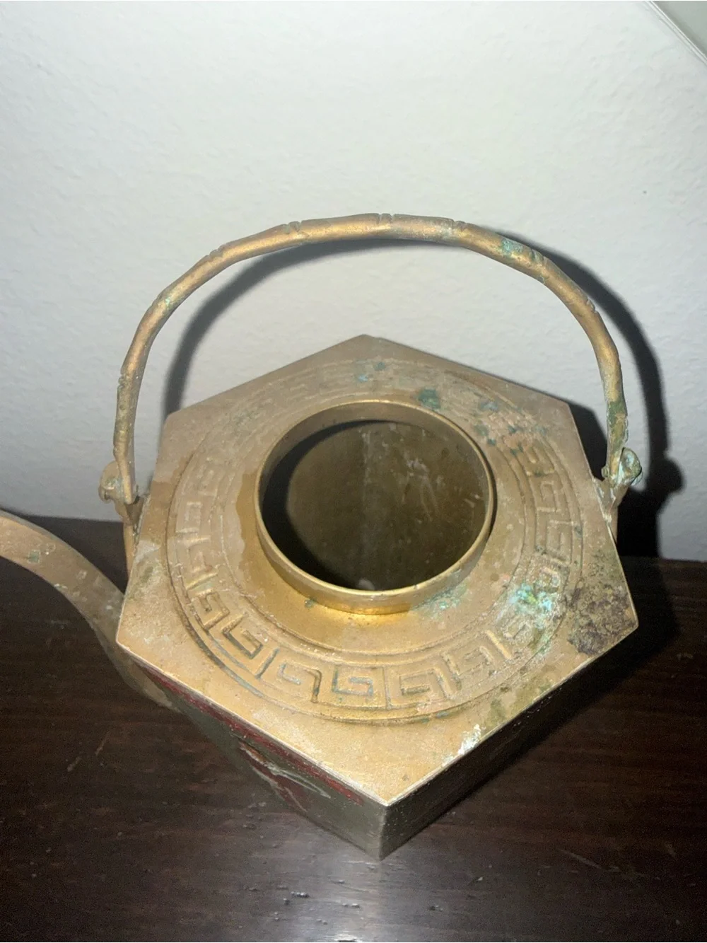 Vintage Chinese Brass Teapot